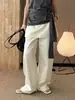 Pantalones de Moda Coreana de Nueva Colección Primavera-Verano con Diseño de Capas No Desmontable para Mujer Que Te Hacen Ver Más Alta