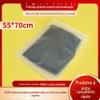 55*70 saco com zíper para roupas pe transparente fosco saco de embalagem para casaco chapéu sapatos plástico jaqueta de plumas saco auto-selante