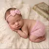Suministro transfronterizo de vestidos de punto de mohair hechos a mano para fotografía infantil, conjuntos de disfraces, faldas cortas para sesión de fotos de bebés y tocados