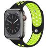 Adecuado para Correas de Apple Watch Applewatch10/Se/S10 Sección Doble Nike Correa Deportiva de Silicona para Reloj