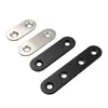 Conector de Cantoneira Reta de Aço Inoxidável Espessado, Fixador de Peça Angular Plana, Suporte Angular para Móveis