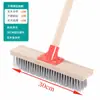 Cepillo para fregar suelos cepillo de suelo cerdas duras baño Leidezhuzhu cepillo para inodoros mango largo suelo de cemento cepillo de alambre de acero inoxidable