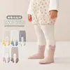 Calcetines para Niños 2026 Otoño Nuevo Estilo Dibujos Animados Algodón Bloque de Color Tiro Alto Medias para Bebé Calcetines para Bebé Niña
