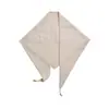 Estilo Nuevo Otoño e Invierno Chal de Punto Color Sólido Protector de Cuello Cortavientos Bufanda Cálida de Cachemira Cómodo Versátil Bufanda Triangular para Mujer