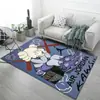 Tapete de Marca Tendência Kaws Sala de Estar Mesa de Centro Criativo Quarto Cabeceira Piso Inteiro Fofo Porta Veludo de Cristal Grande Tapete de Chão