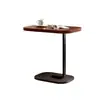Estante de almacenamiento de mesita de noche moderno, mesa redonda pequeña, mesa auxiliar simple para sofá del hogar, mesa de café, gabinete de mesita de noche minimalista moderno para dormitorio