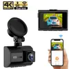 Cámara de Salpicadero Spot M500 Frontal 4K Trasera 1080P con Wifi GPS Doble Lente Grabadora de Conducción 4K