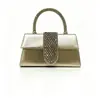 Nuevo bolso de noche transfronterizo para mujer, bolso de mano con incrustaciones de diamantes, elegante y lujoso, adecuado para cócteles y eventos nocturnos