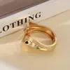 Pulsera de Moda Estilo Ins Europeo y Americano Nueva Versátil Personalidad Melancólica Gama Alta Exagerada Lujo Ligero Ancho Abierto Stock Disponible