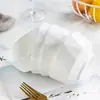 Cuenco Octogonal Cerámico Creativo para el Hogar Jingdezhen Hueso de China Hotel Club Cuenco Cerámico para Comedor Cuenco para Sopa Recipiente para Sopa