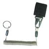 Cuerda de Resorte para Exterior Cuerda Anti-Arranque Cuerda para Entrenamiento al Aire Libre Colgante de Cintura Alambre de Acero Incorporado Lanyard de Resorte Anti-Corte