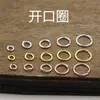 Anel Fechado em Prata de Lei S925 Anel Aberto Joias de Prata Acessórios DIY Corrente de Pulseira Colar Pingente Anel de Conexão Materiais Atacado