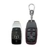 Adecuado para coches Mercedes-Benz nacionales y extranjeros nuevos Clase E hebilla de estuche para llaves S300E200L estuche para llaves con control remoto cuero genuino
