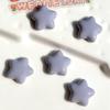 Accesorios DIY de Resina Carcasa de Teléfono Móvil DIY Accesorios para el Cabello Aretes Pegamento Crema Accesorios Color Invierno Estrella de Cinco Puntas Superficie Brillante