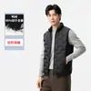 Preenchido com penugem de pato, colete masculino quente, colete de plumas popular para homens jovens e de meia-idade, nova tecnologia com adesivo de dupla camada, novo modelo de inverno