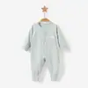 Mameluco para Bebé para Primavera, Otoño e Invierno, Ropa Interior Térmica de Algodón Puro para Recién Nacidos, Conjunto de Pijama Romper Unisex, Ropa para Bebé