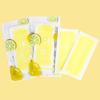 Parche Refrescante Sabor Fruta de Dibujos Animados para Reducción de Fiebre Física, Refrigeración para Entrenamiento Militar, Reparación Post-Solar, Parche Refrescante DIY para Niños