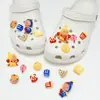 Accesorios para zapatos tipo zueco de moda de alta gama, hebillas decorativas de zapato de luna creciente color champán, dijes para zapatos estilo femenino, desmontables