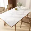 Mantel de Mesa de Comedor Estilo Silencioso Impermeable y a Prueba de Aceite Mantel de PVC Desechable Mantel de Mesa de Centro de Té Aislante de Calor Anti-quemaduras Lujo Ligero Gama Alta