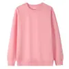2026 Nuevo Otoño e Invierno 320g Color Sólido Suéter de Cuello Redondo Sudadera Unisex Talla Grande Corte Holgado Para el Trabajo Casual