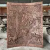 Plástico reforzado con fibra de vidrio imitación cobre relieve guerrero revolucionario cultura de campus pared figura histórica evento relieve jardín paisaje escultura
