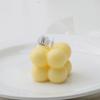 Fábrica de Velas Aromáticas Criativas de Modelagem Cubo Mágico Atacado Decorações para Casa Estilo Ins Cubo Mágico Pequeno Aromaterapia Sem Fumaça