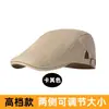 Boinas de algodón al por mayor gorra tipo boina para hombre y mujer sombrero de sol moda gorra de chef gorra publicitaria para tienda de té con leche transfronterizo