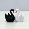Boneca Criativa de Desenho Ganso Animal de PVC Chaveiro Pingente DIY Ornaments para Micro Paisagem Acessórios