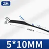 Almohadilla Amortiguadora Absorbente de Impactos Negra de Espuma Eva Espesada de Alta Densidad de 10-60 mm de Espesor con Tira de Esponja Selladora Adhesiva