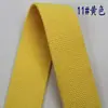 Cinta de algodón de rayas blancas y negras, engrosada, de 38 mm de ancho para proyectos de bricolaje, como correas para equipaje, cinturones de lona, correas de yoga y amarres