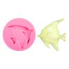Novo molde de bolo DIY Peixe dourado marinho molde de silicone para fondant molde de silicone líquido