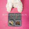 Amazon Nuevo Mascota Silicona Almohadilla Comida Lenta Tazón de Silicona Plato de Silicona para Perro Comida Lenta Comida Lenta Tazón Comida Lenta Perro Lamer