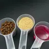Cuchara medidora de peso en gramos 10g15g20g25g35g50g de plástico con báscula para leche en polvo, cereal, harina de arroz, condimento