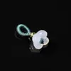 Ágata Natural Calcedonia Tallada Vaina de Semilla de Loto Estilo Cuerda Pixiu Cubo de Azúcar Cuenta Única Cuentas Sueltas Accesorios para Pulsera DIY