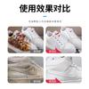 Agente de Limpieza en Seco para Zapatos Blancos, Agente de Limpieza para Zapatos, Espuma para Pulir Zapatos, Cabezal de Cepillo para Zapatos Blancos de Malla, Bola Limpiadora para Zapatos Deportivos, Cepillo para Zapatos