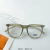 Nueva moda neta popular libro rojo ins gafas marco unisex estudiante moda caja lisa mixta venta al por mayor