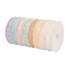 Cinta de Copo de Nieve con Borde Ondulado de 5 cm, Cinta de Gasa de Copo de Nieve, Accesorios para el Cabello, Moño, Accesorios para la Ropa, Decoración de Cajas de Regalo, Cinta Hueca