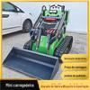 Carregadeira Skid Steer Canadense Tipo Esteira com Motores Runtong e Bailitong Maquinário Skidsteerloader