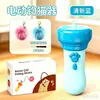 Brinquedo elétrico físico para gato com gancho de entretenimento, autônomo, brinquedo de gato reciclável, catapulta para gatos, varinha de provocação automática para gatos
