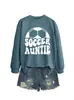 Tía del fútbol Amazon Wish sitio independiente sudadera casual y cómoda de mujer nueva de otoño e invierno de manga larga