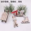 Amazon gran oferta Navidad creativo mini decoración de habitación decoración de mesa para fiesta colgante para árbol de Navidad DIY