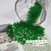 Cuentas de Arroz Domésticas Vidrio Transparente Mate Material de Bordado Pulsera Collar Pendientes Flor de Cuenta Material Hecho a Mano DIY Cuentas