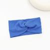 Faixa de cabelo elástica cruzada com rosca masculina e feminina para yoga esportes fabricantes de faixa de cabelo lote direto europeia e americana mais vendida faixa de cabeça cor sólida