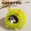 Cama Pequena para Cachorro Inverno Acolchoada Tenda Fechada Quente Saco de Dormir para Gatinhos