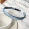 Estilo Coreano Azul Topo Craniano Alto Pressão Cabelo Cabeça Acessório Fino Aro para Cabelo Uso Diário Feminino Moda de Ponta Ocidental Estilo 2025 Novo Estilo