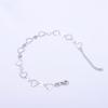 Acero inoxidable no se decolora cadena hecha a mano accesorios para pulsera collar DIY amor estrella de cinco puntas hongo estrella de cinco puntas