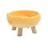 Forma de nariz de cerdo de fábrica tazón alto para mascotas Macarrón protección del cuello cuenco de comida para gatos antideslizante anti-golpes tazón para perros venta al por mayor