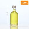 Botella de vino blanca pequeña de cristal transparente de 500 ml, 20 ml, 30 ml, 50 ml y 100 ml, con envío gratuito.
