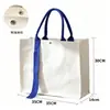 Bolsas Tote Personalizadas, Bolsas de Lona de Alta Qualidade com Logo, Bolsas de Lona Laminada Promocionais Culturais e Criativas para Universidades e Escolas, Bolsas Tridimensionais Feitas Sob Medida