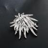 Broche Instagram Feminino Tendência Personalizado Grande Corsage Anti-andar Cheongsam High-end Atmosférico Luxo Pino Banhado a Ouro Acessórios de Pino de Gola